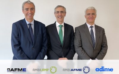AMBILAMP-AMBIAFME, ADIME y AFME, constituyen el Comité Sectorial sobre Economía Circular
