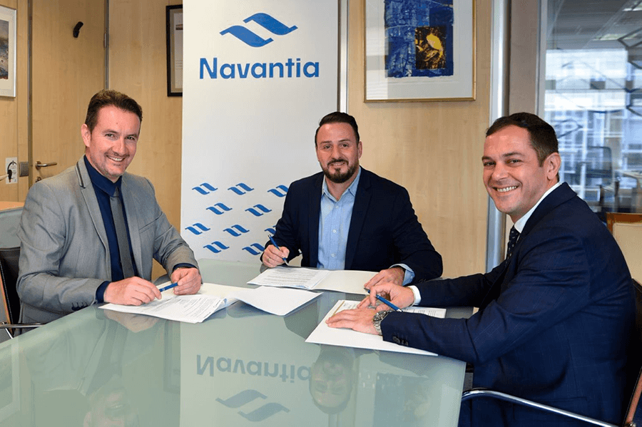 AMBILAMP - AMBIAFME firma acuerdo con Navantia para la gestión de RAEE